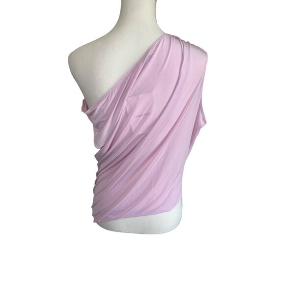 Jaded London Dare To Drape Top in Pink Flower 12 New Womens Blouse - Picture 10 of 15